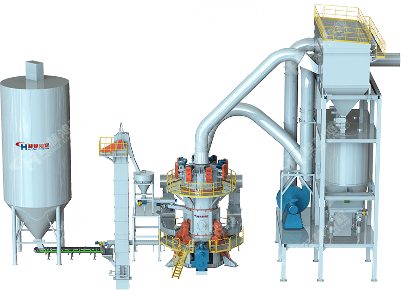 二次分級的超細立磨系統(tǒng)